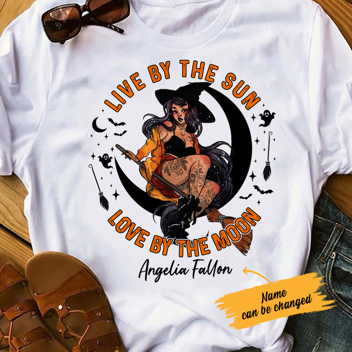 Personalized Witch Halloween White T Shirt JL142 73O36 1