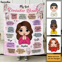 Personalized Gift For Daughter God Reminders Blanket 31346 thumb 1