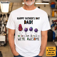 Personalized Gift For Dad Grape Job Raisin Me Shirt - Hoodie - Sweatshirt 32363 thumb 1