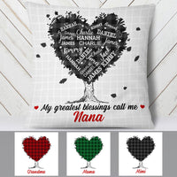 Personalized Grandma Tree Word Art Pillow FB261 65O53 thumb 1
