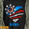 Personalized Mom Grandma Heart T Shirt MY272 95O47 1