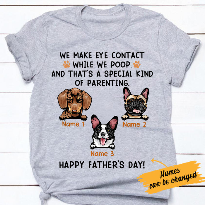 Personalized Dog Dad T Shirt MY175 26O34 1