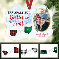 Personalized Long Distance Benelux Ornament NB253 30O36 thumb 1