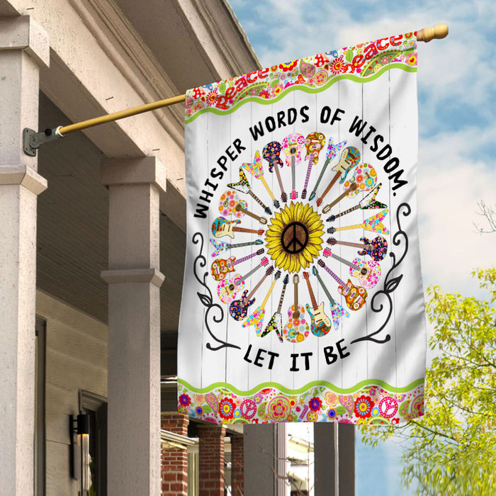 Let It Be Hippie Flag JL111 73O53 1