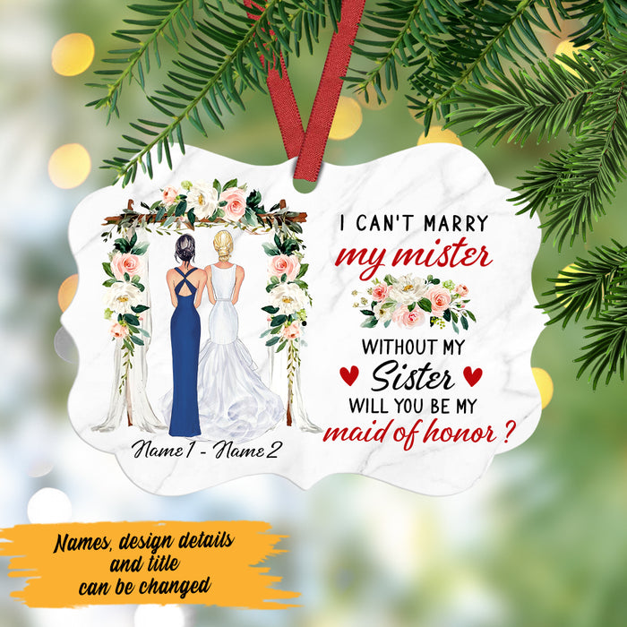 Personalized Bridesmaid Proposal MDF Benelux Ornament NB91 29O47 1