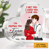 Personalized Couple I Met You I Love You Acrylic Plaque 22844 thumb 1