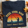 Personalized Reel Cool Dad Grandpa Fishing T Shirt MY145 81O57 1