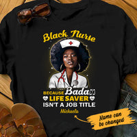 Personalized BWA Nurse Life Saver T Shirt AG112 95O47 thumb 1