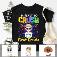 Personalized Back To School Ready To Crush Kid T Shirt JL11 95O57 thumb 1