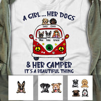 Personalized Camping Dog T Shirt OB202 85O53 thumb 1