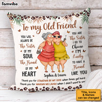 Personalized Gift For Friends The Sister of My Soul Pillow 31427 thumb 1