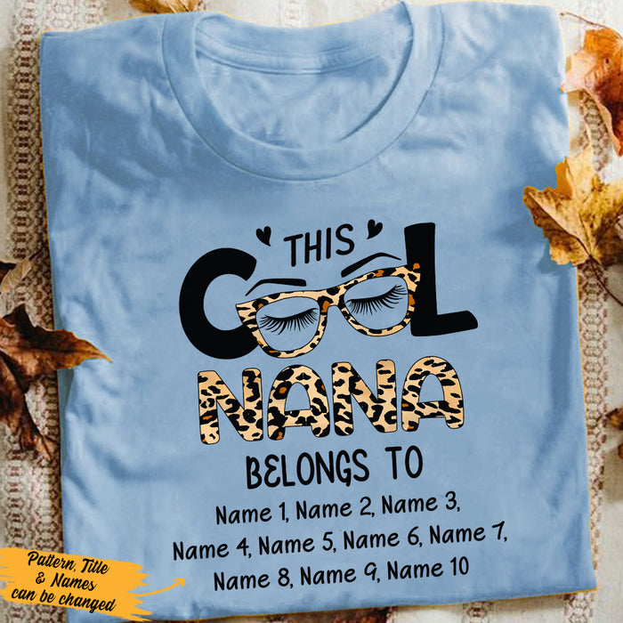 Personalized Cool Grandma Mom T Shirt MR245 26O36 1
