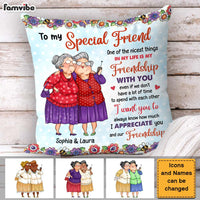 Personalized Gift For Old Friend How Much I Appreciate You Pillow 30926 thumb 1