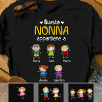 Personalized Nonna Italian Grandma Shirt - Hoodie - Sweatshirt MR235 81O34 thumb 1