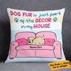 Personalized Dog Fur Decor  Pillow DB43 30O53 (Insert Included) 1
