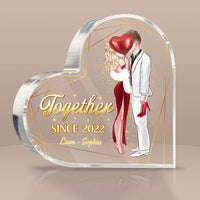 Personalized Gift For Couple Together Since Acrylic Plaque 22803 thumb 1