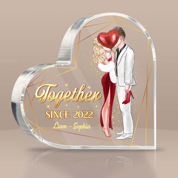 Personalized Gift For Couple Together Since Acrylic Plaque 22803 1