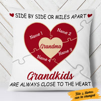 Personalized Grandma Heart Pillow DB102 85O53 thumb 1