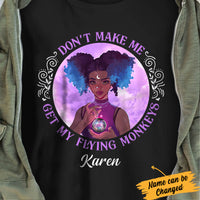 Personalized Get My Flying Monkeys BWA Witch T Shirt AG251 29O34 thumb 1