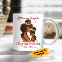 Personalized BWA Mom And Daughter Queen Mug AG62 29O53 thumb 1