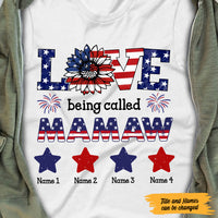 Personalized Mom Grandma Love T Shirt JN83 95O47 thumb 1