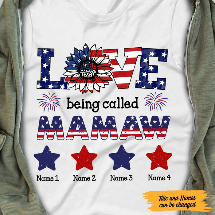 Personalized Mom Grandma Love T Shirt JN83 95O47 1