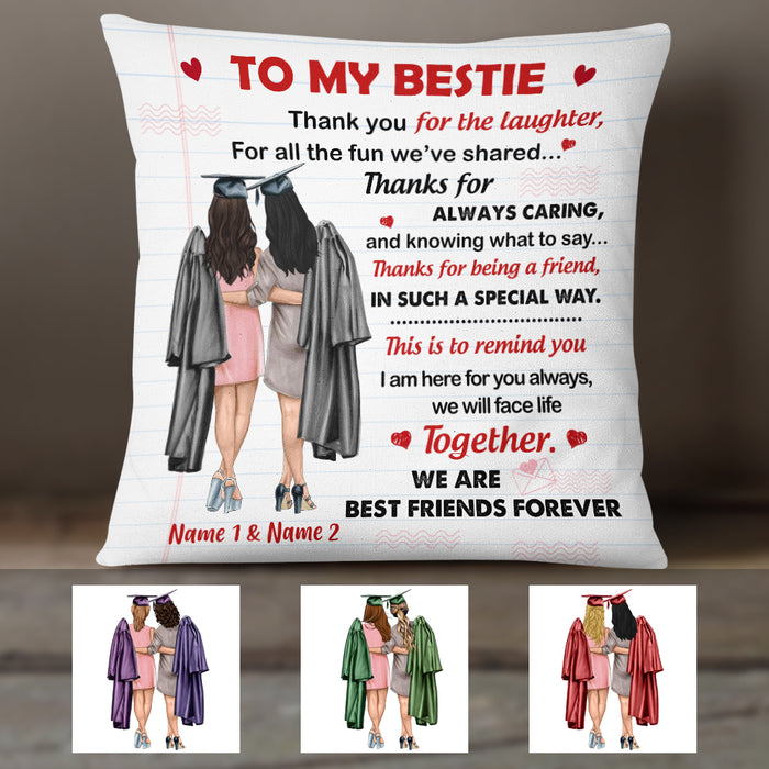 Personalized Graduation Friends Pillow MR61 26O36 (Insert Included) 1