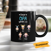 Personalized Opa German Grandpa Belongs Mug AP87 67O57 thumb 1