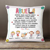 Personalized Grandma Abuela Spanish Pillow AP272 30O58 (Insert Included) 1