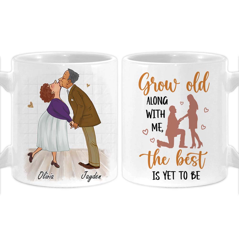 Personalized Couple Gift Grow Old Along With Me Mug 31225 Primary Mockup