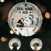Personalized Forever In Our Hearts Great Dane Dog Memorial  Ornament OB221 73O36 1
