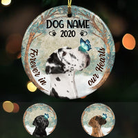 Personalized Forever In Our Hearts Great Dane Dog Memorial  Ornament OB221 73O36 thumb 1