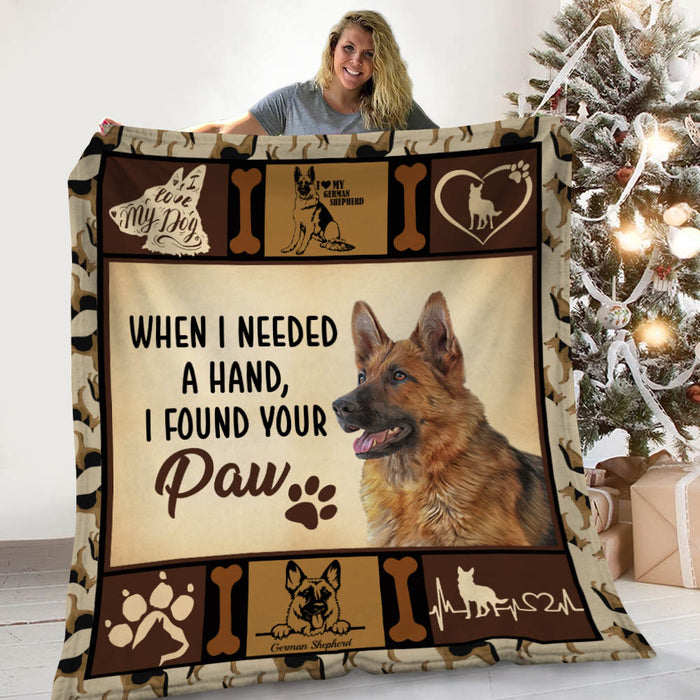 German Shepherd Dog Blanket NB271 95O34 1