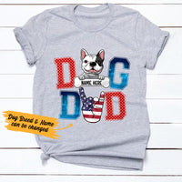 Personalized Dog Mom Dog Dad T Shirt MY61 73O36 thumb 1