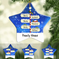 Personalized Family Christmas Signpost  Ornament OB281 87O47 thumb 1