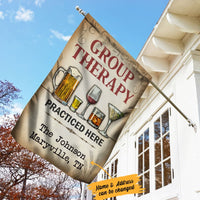 Personalized Group Therapy Garden Flag JN261 81O34 thumb 1