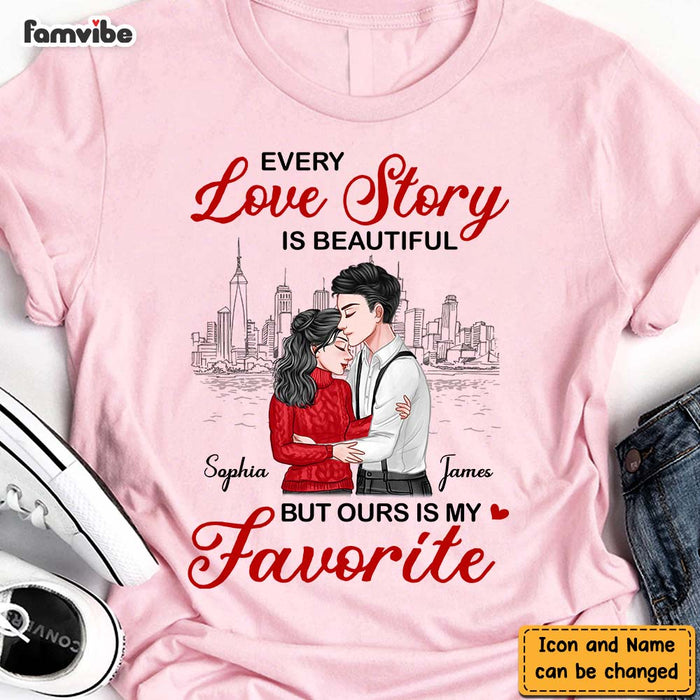 Personalized Love Story Is Beautiful Shirt - Hoodie - Sweatshirt 22717 1
