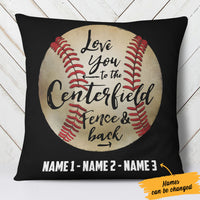 Personalized Dad Baseball   Pillow MY123 85O58 (Insert Included) thumb 1