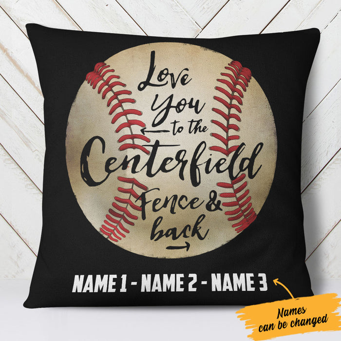 Personalized Dad Baseball   Pillow MY123 85O58 (Insert Included) 1