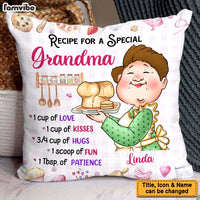 Personalized Gift Recipe For A Grandma Baking Pillow 31622 thumb 1