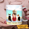 Personalized Love You To The Beach And Back Dog Mug JR211 67O47 1