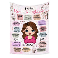 Personalized Gift For Daughter God Reminders Blanket 31346 thumb 1
