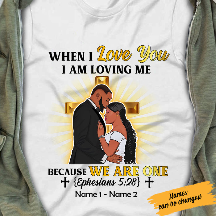Personalized When I Love You Couple Christian T Shirt SB172 73O57 1