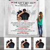 Personalized Couple The Day I Met You Blanket FB23 26O53 1