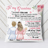 Personalized Mom Grandma You Are My World Pillow MR301 95O34 (Insert Included) 1