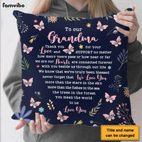 Personalized To My Grandma Never Forget That I Love You Pillow 30665 thumb 1