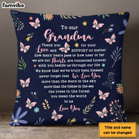 Personalized To My Grandma Never Forget That I Love You Pillow 30665 thumb 1