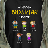 Personalized Grandma Belongs Danish Bedstemor Shirt - Hoodie - Sweatshirt AP64 81O34 thumb 1