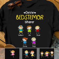 Personalized Grandma Belongs Danish Bedstemor Shirt - Hoodie - Sweatshirt AP64 81O34 thumb 1
