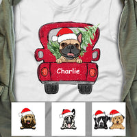Personalized Dog Christmas T Shirt SB301 81O34 thumb 1